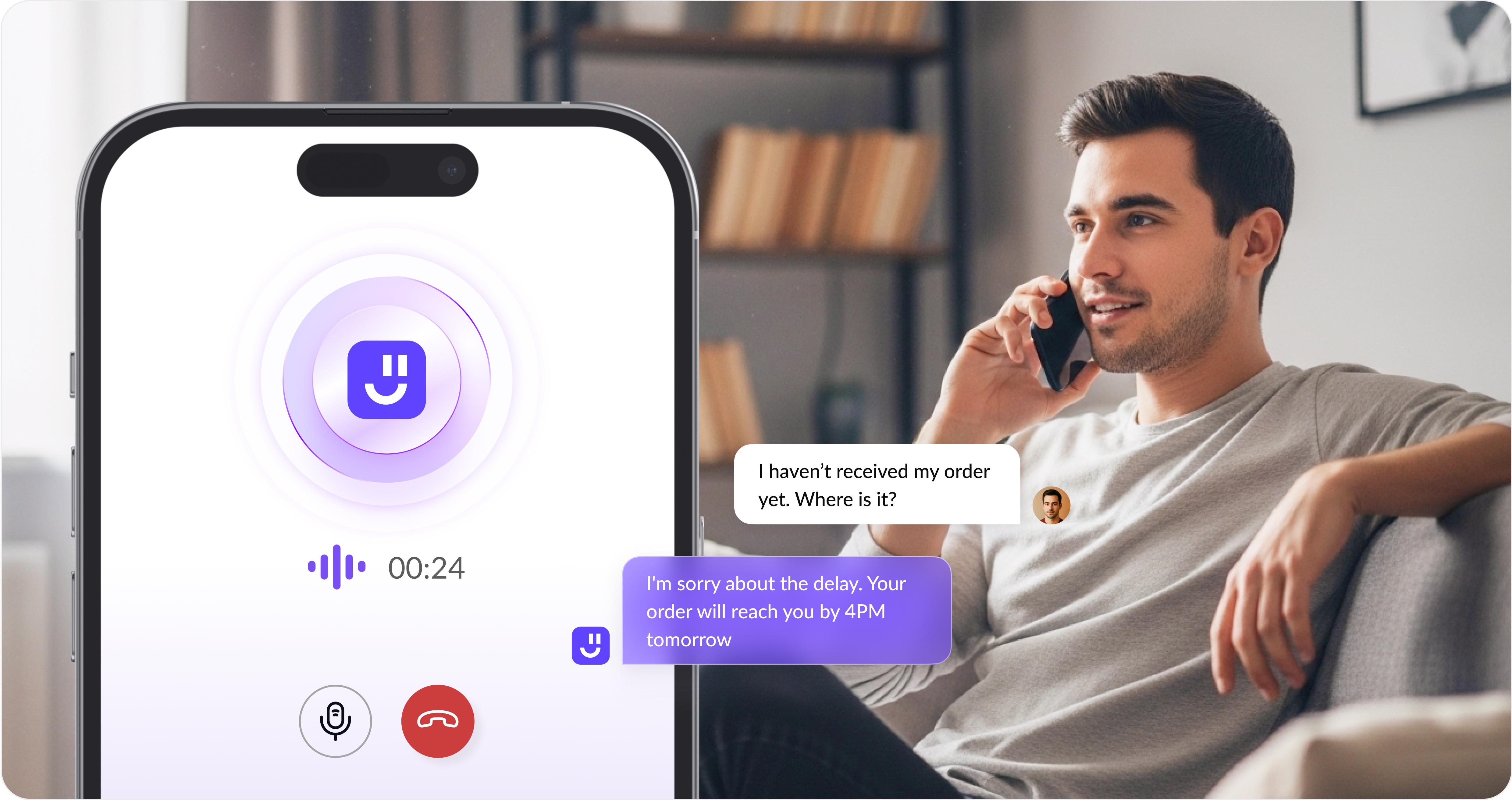 AI voice agent dashboard for customer support and call automation