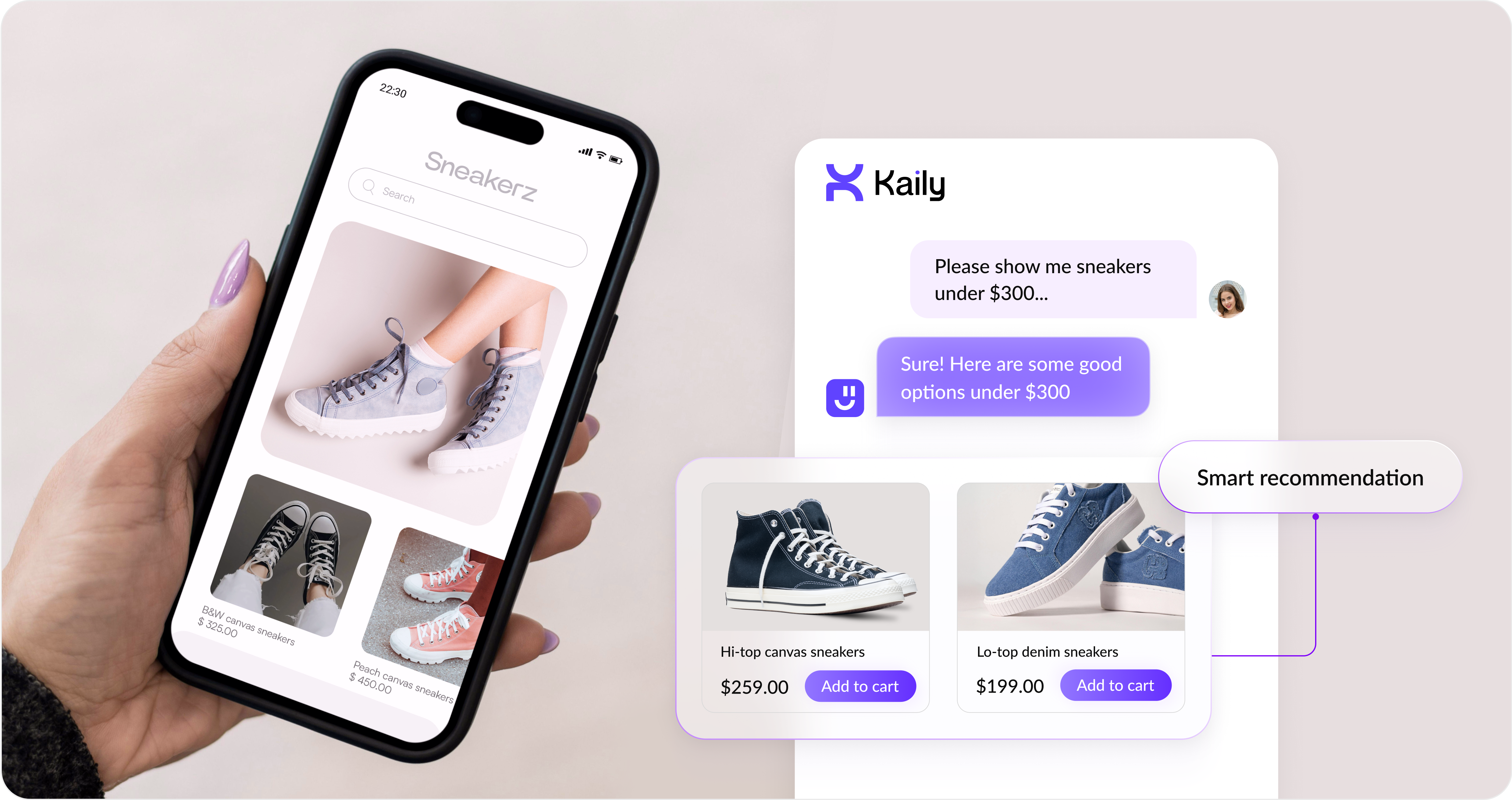 Conversational AI assistant inside an iOS application