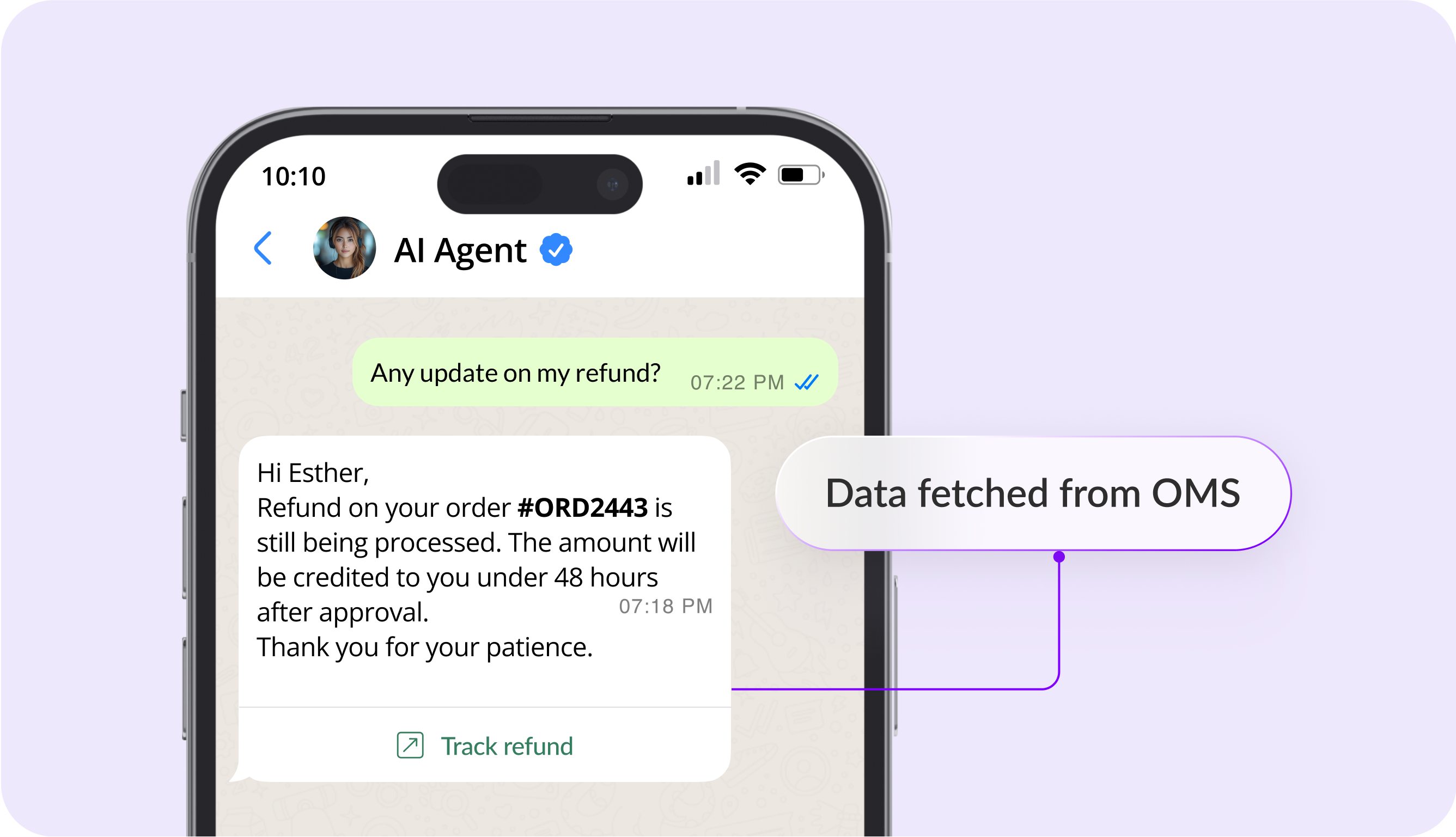 Seamless integration for WhatsApp automation