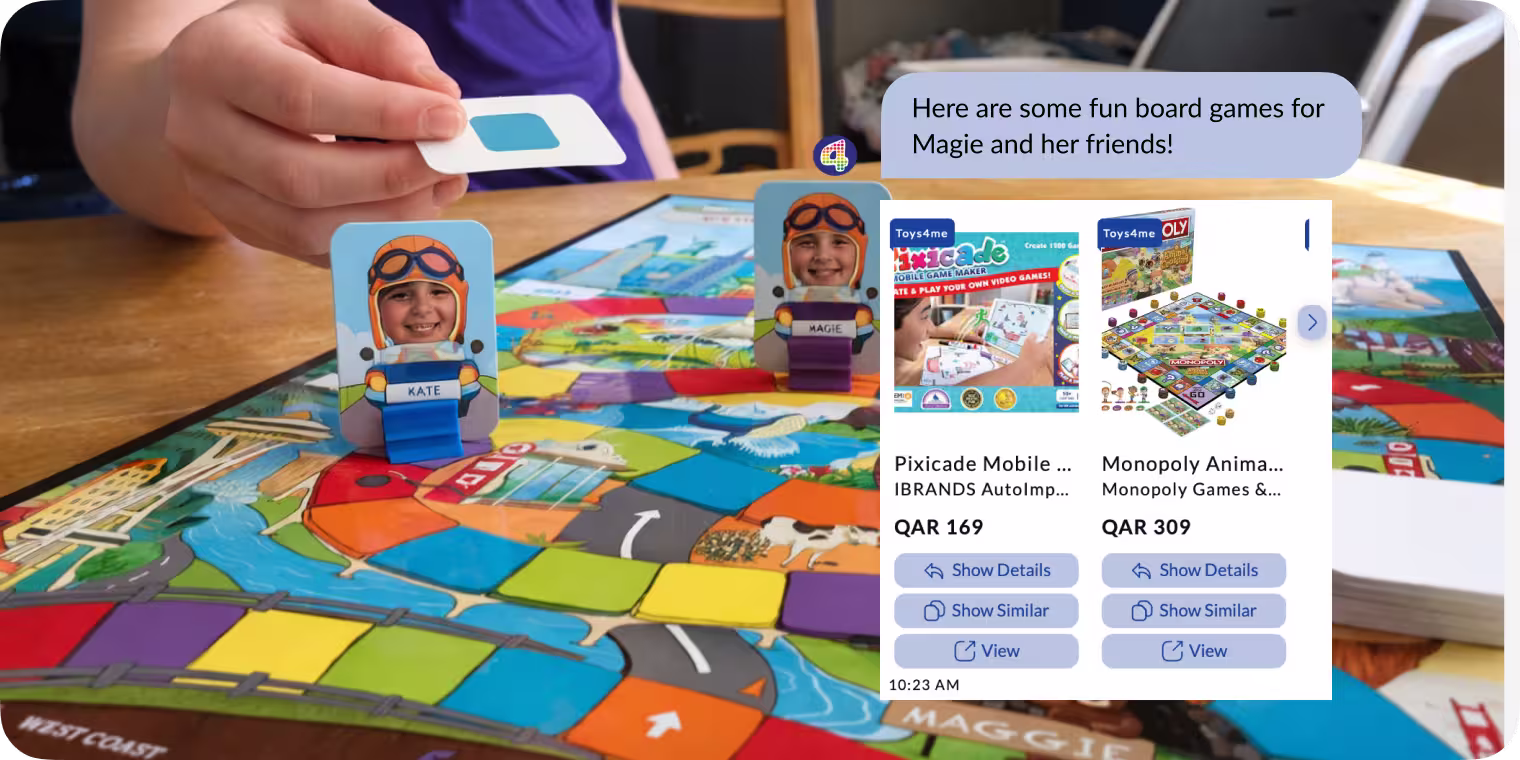 Toys4me product discovery